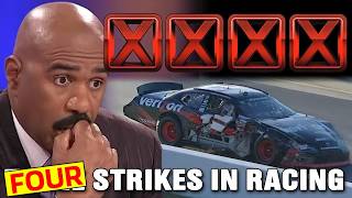 Four Strikes & You're Out: Drivers Involved in 4 Cautions in a 1 Race - Part 1