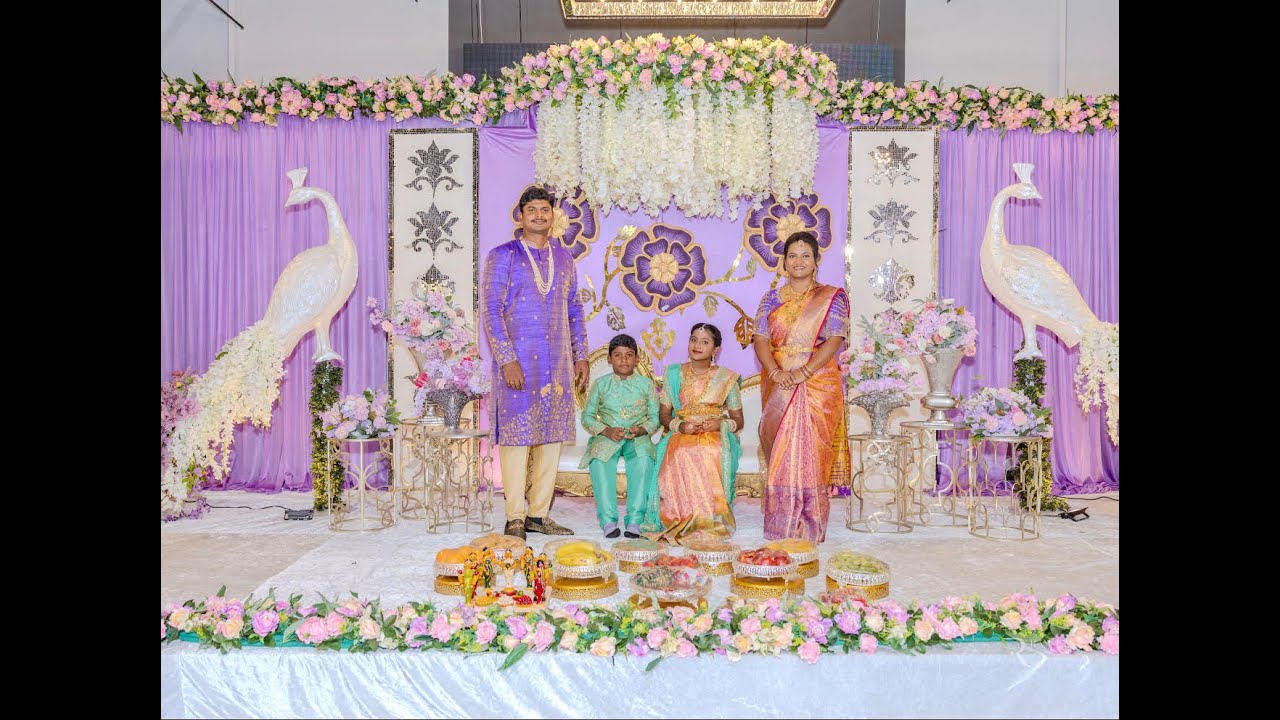 Vaishvi Half Saree Ceremony - Haldi & Main Event