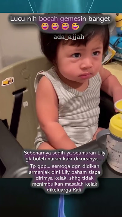 Teh Lily diajarin sopan sama Ncus Rini, Nurut #babylily #nagitaslavina  #raffiahmad