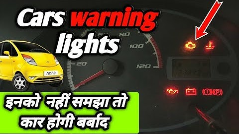 tata nano warning light problem solution ,tata nano instrument cluster warning lights problem,boby g