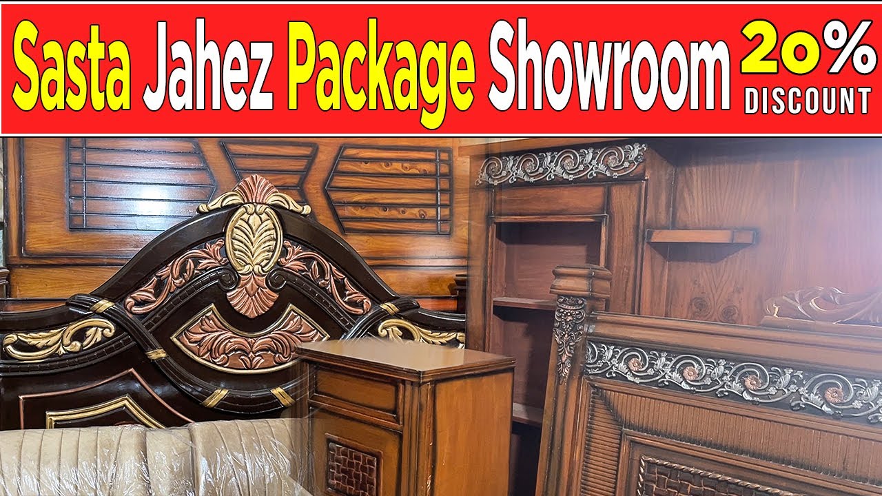 cheapest Jahez Furniture package in rawalpindi Bed Sofa Set Table and Chair YouTube