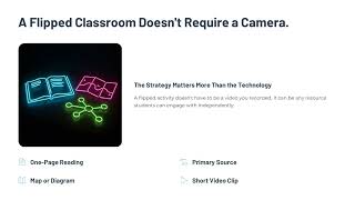 Flip This Lesson  A Primer on Flipped Learning
