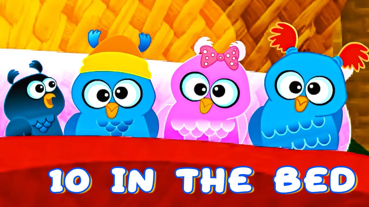 Ten In The Bed + More Nursery Rhymes & Kids Songs For Babies - YouTube