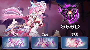 Hi ♪ Love Elf ♥ - Elysia - 566D Nirvana Showcase | 8.5v4 CN Beta | Honkai Impact 3rd