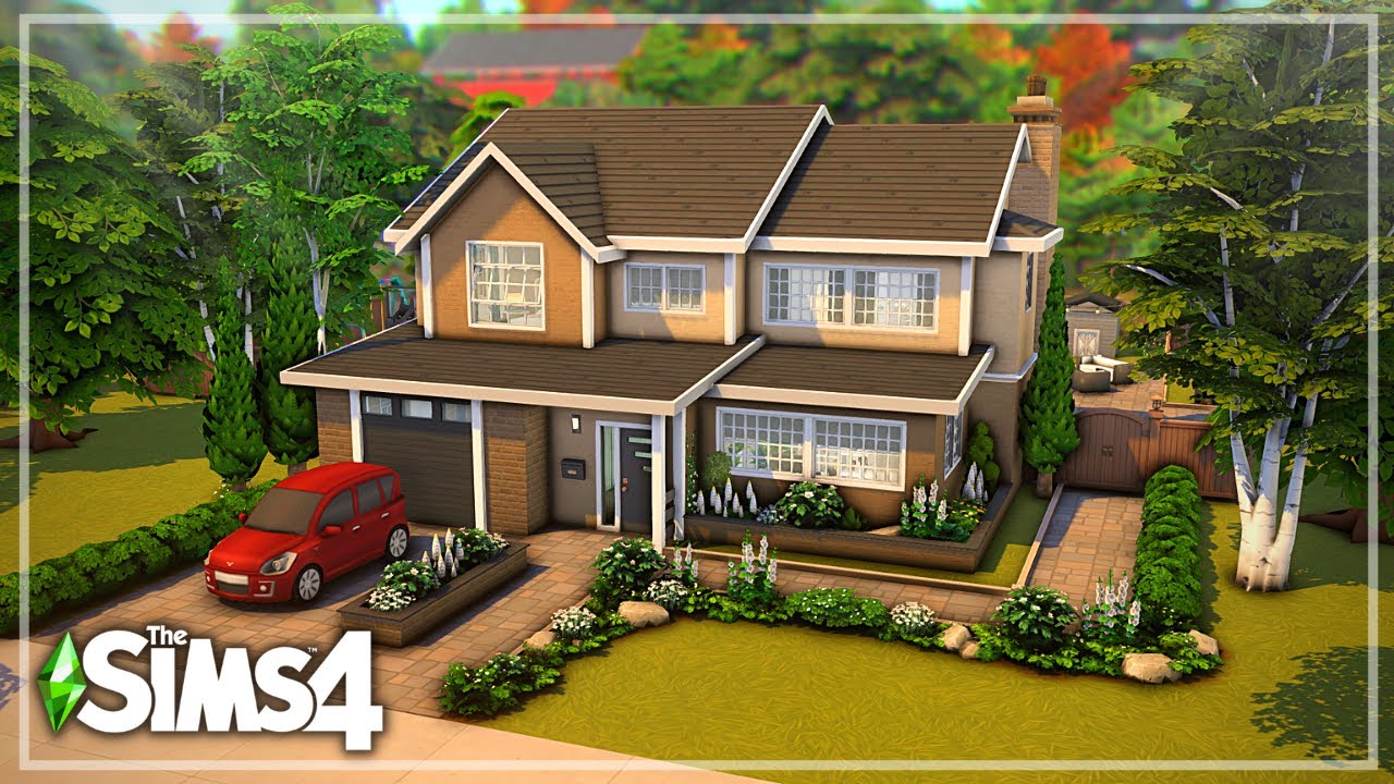 Building My Dream Home in The Sims 4 | Speedbuild - YouTube