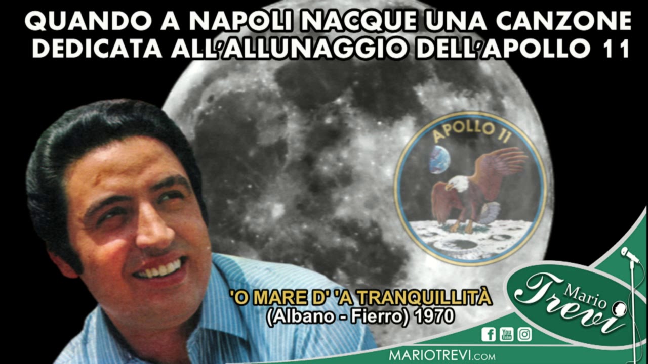 Mario Trevi, l'Apollo 11 e la Canzone Napoletana - YouTube