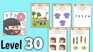 Brain Test 5 Level 30 Walkthrough Solution Gameplay