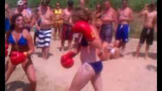 Heather Wachs Bikini Boxing Nudie Beach