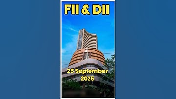 Fll/FPI AND DII Trading Activity on nse || FII AND DII BUY🟢 SELL🔴 DATA ANALYSIS || #fiis #diis