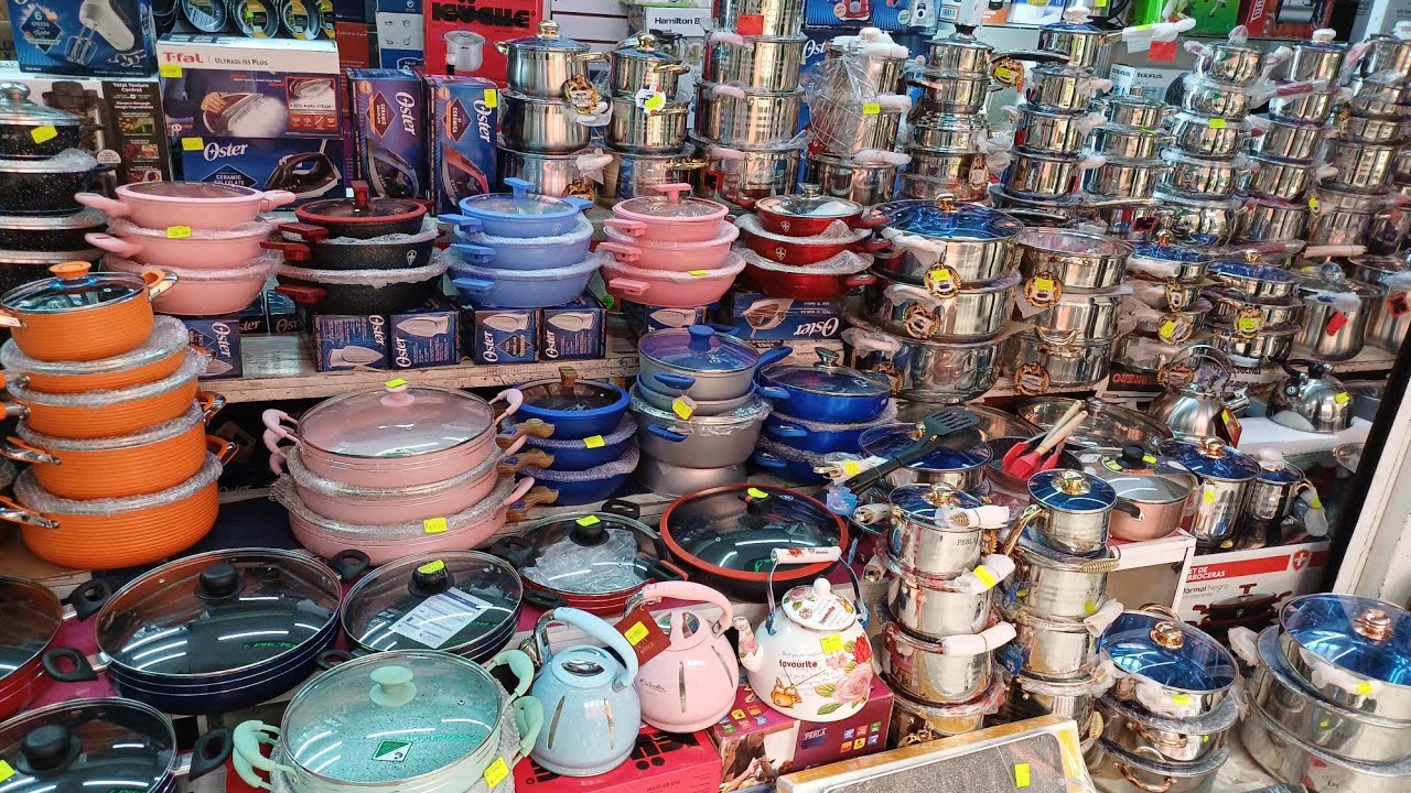 Super TIENDA de COCINA ECONÓMICA, Baterías Sartenes, Ollas, Cacerolas, Nacional e Importación