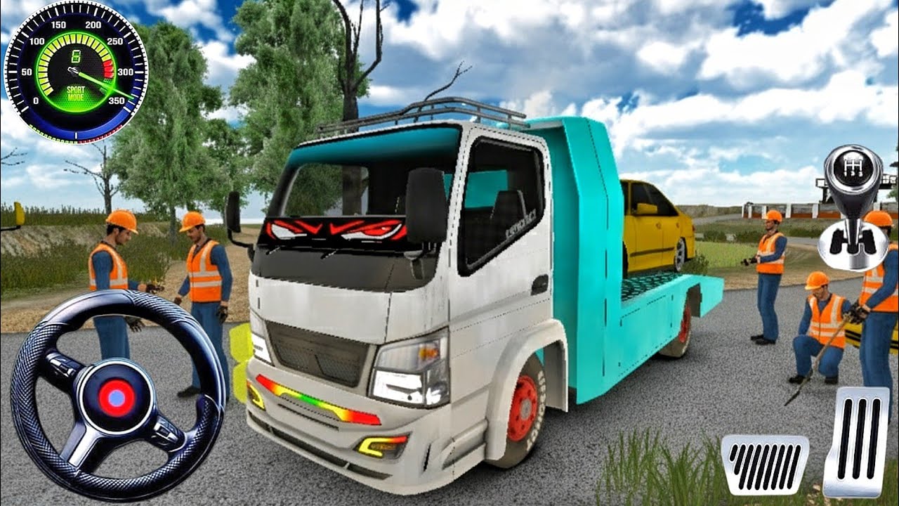 ES Truck ID! Driving Driver:- New Truck Games! Real Truck Road Construction 2026 Android Gameplay