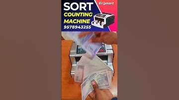 Currency Counting Machine With Sort Mode Setting in 2023 #currency #2023 #shortsfeed #shorts #reels