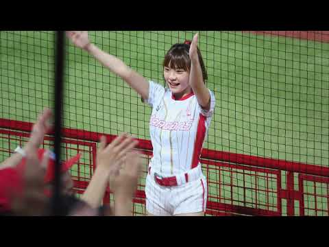 20230608 小龍女 霖霖 二局下應援 烤肉鍋促銷 中信兄弟vs味全龍