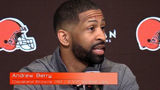 Andrew Berry on Browns draft day trading philosophy