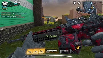Call Of Duty MOBILE | New Gun 31 Kills | M4LMG - Red Triangle Gameplay | Gameloop emulator