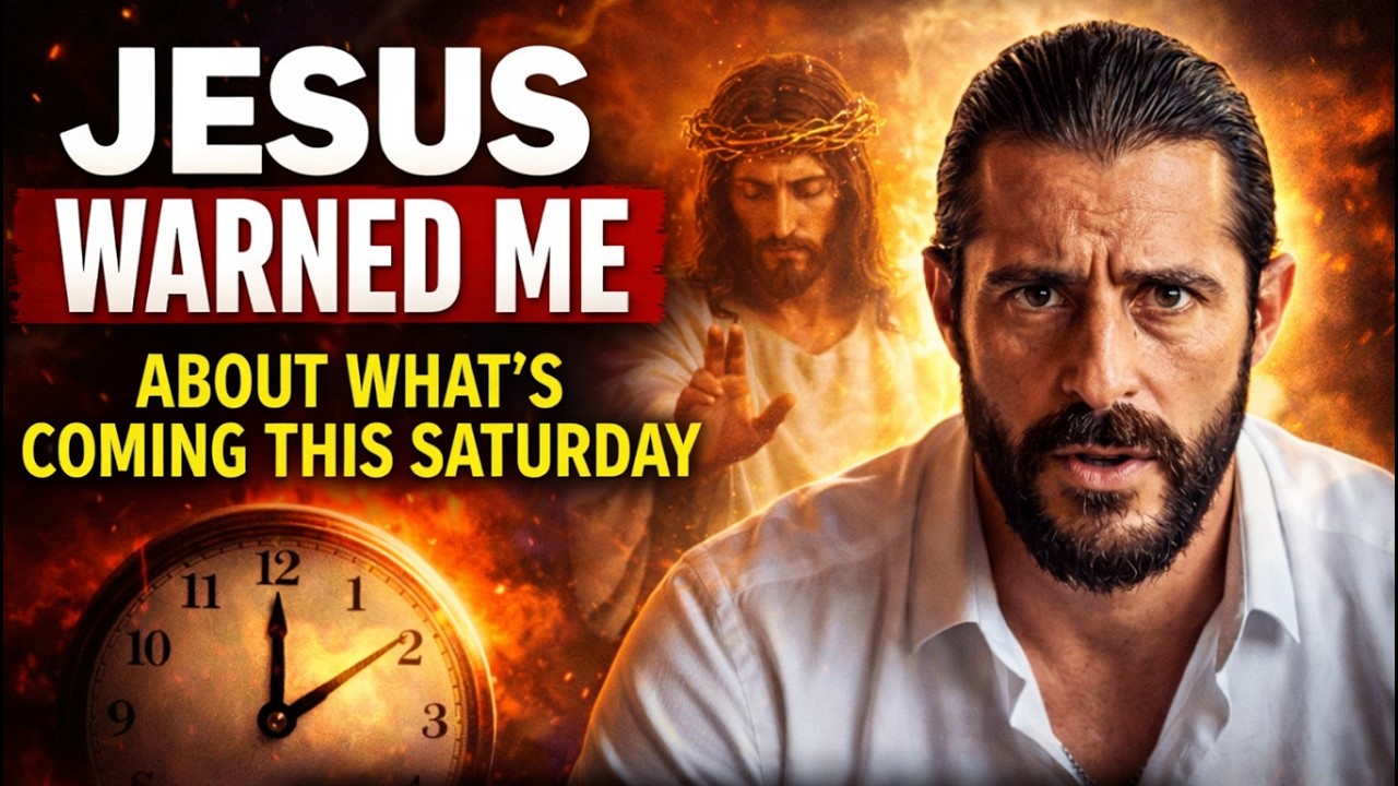 Jesus Warned Me About What’s Coming This Saturday— Believers Have Only Hours Left  | Jonathan Roumie