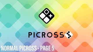 Picross S - Normal Picross Page 5 - No Assist - Nintendo Switch