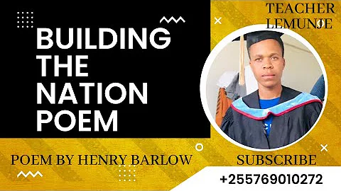 Building the nation poem by Henry Barlow Official ...