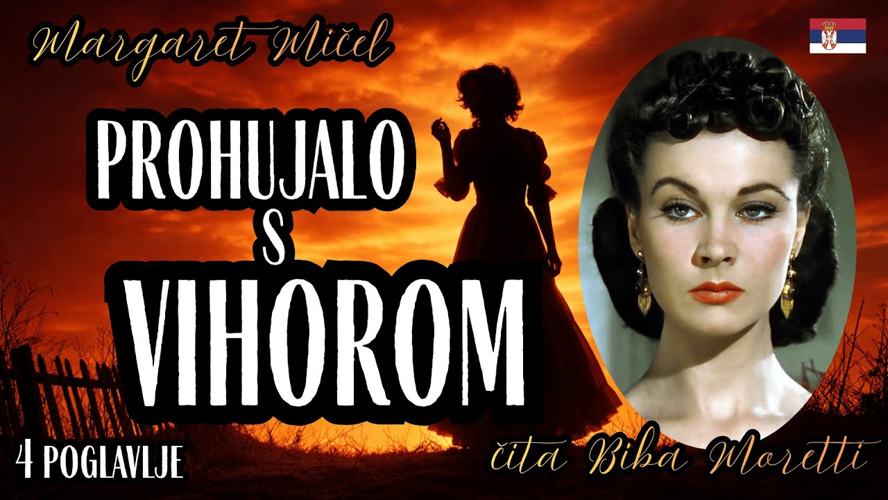 PROHUJALO S VIHOROM (4.POGLAVLJE) - Margaret Mičel 📖〰️🎧AUDIO KNJIGA🎧〰️📚   čita Biba Moretti