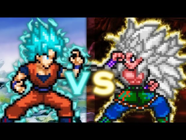 Versus#9 Combate De Dúos Iconicos: Ssj 5(PGV) Vs Ssj Blue(Anime