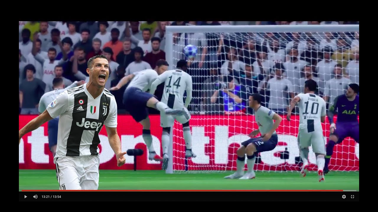 FIFA 19 Tottenham - Juventus 2-3 Champions League