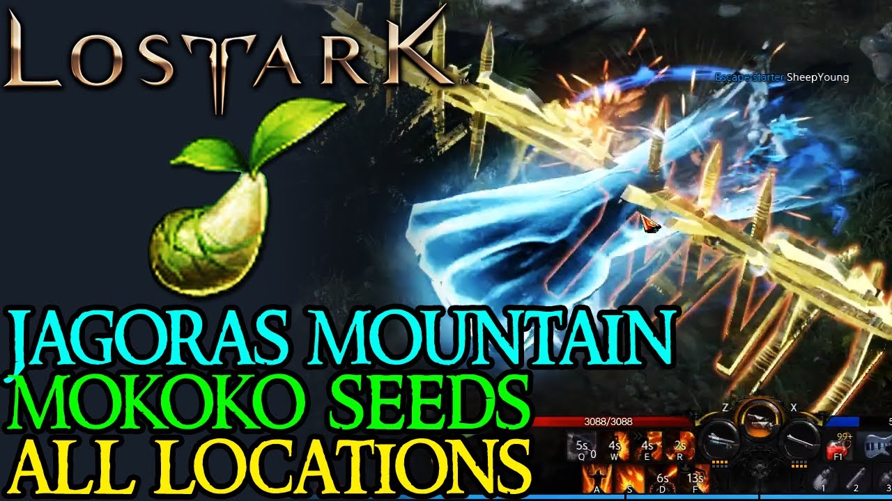 LOST ARK MOUNT ZAGORAS ALL MOKOKO SEED LOCATIONS