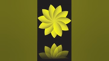 Flower Design In CorelDRAW | CorelDRAW Tutorial | #shorts #youtubeshorts #trending