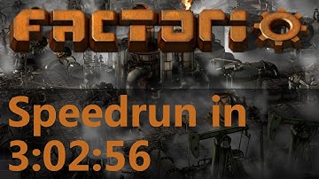 Factorio Speedrun in 3:02:56 by AntiElitz (any%)
