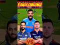 Virat Kohli 🆚 Prasidh Krishna 🆚 Josh Hazelwood ||😱 3-3 Bowled Out Challenge|| #shorts #cricket #ipl