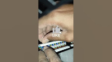 "Step-by-Step Guide: Terminating Wires onto a Patch Panel for Neat and Organized Network Cabling"