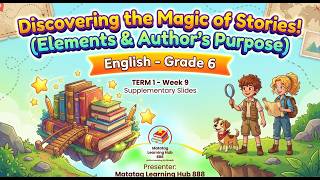 ENGLISH 6 TERM 1 WEEK 9 SUPPLEMENTARY SLIDES