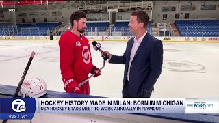 Celebrity Dylan Larkin turns Olympic dream into gold medal reality Profile