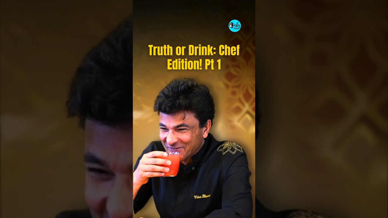 Игра «Правда или выпивка» с шеф-поваром Викасом Кханной, часть 1 | Curly Tales ME 
