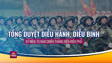 Hoành tráng buổi Tổng duyệt diễu hành, diễu binh kỷ niệm 70 năm Chiến thắng Điện Biên Phủ | VTC Now