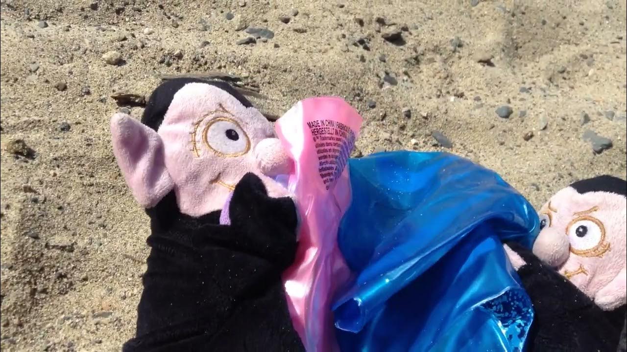 BEACH VACATION 6 Count and Little Count Attempt to Blow Up Floaties