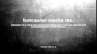 Botcaster Media Bot