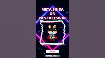 🔗 META SHIBA IS ON PANCAKESWAP ✅