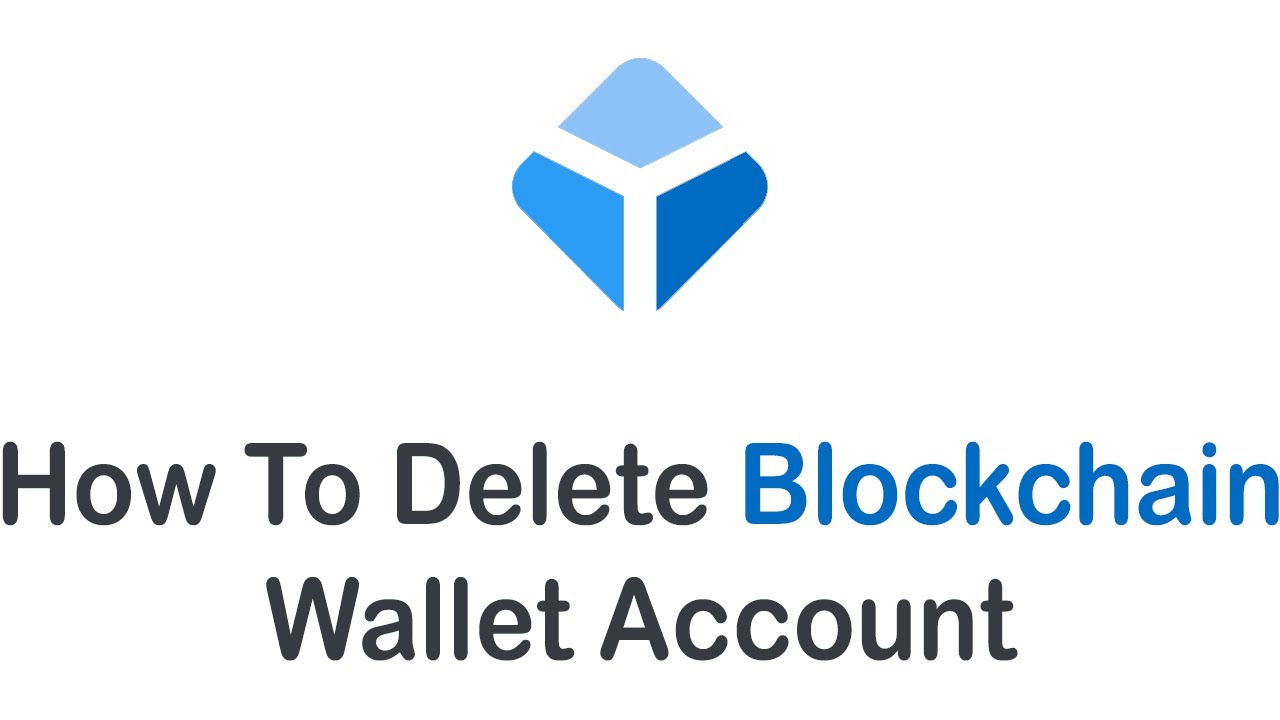 delete blockchain account