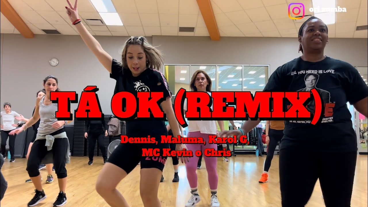 ZUMBA Fitness || TÁ OK (REMIX) - DENNIS, MC Kevin o Chris, Maluma, Karol G | Easy Zumba Choreography ZUMBA Fitness || TÁ OK (REMIX) - DENNIS, MC Kevin o Chris, Maluma, Karol G | Easy Zumba Choreography