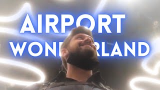 The Funnest Airport in Europe | Overnight in Schiphol Amsterdam Airport