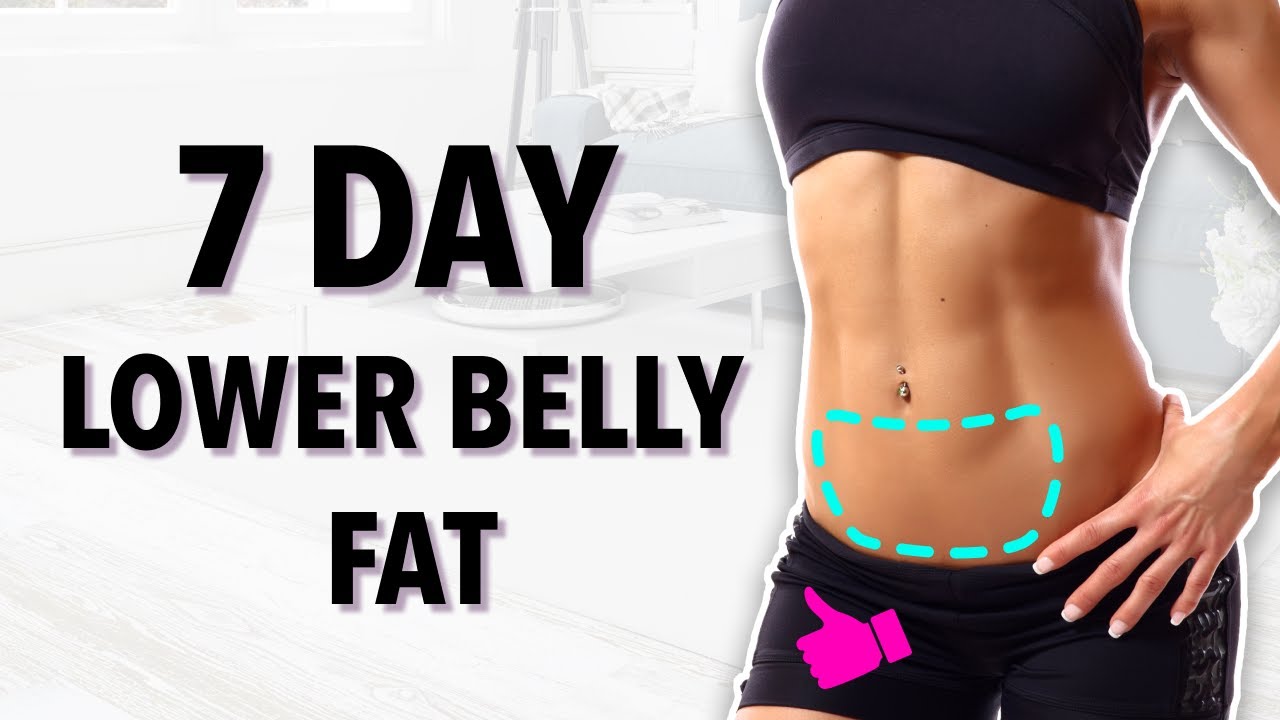 7-DAY LOWER BELLY FAT CHALLENGE 