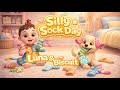 Luna & Biscuit: Silly Sock Day | Fun Toddler Learning Story | Cute Video for Kids