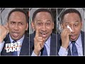 Stephen A.'s emotional reaction to the Knicks losing to the Nets | First Take