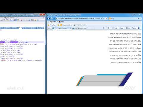 תכנות HTML מבוא - 3.6 עיצוב מלל באמצעות קבוצת תגיות הביטוי