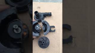 Prius GEN 2 inverter coolant pump dissected