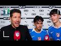 Diego Simeone llega a 1000 partidos; Iker Luque y Cubo cumplen su sueño con el Atlético de Madrid