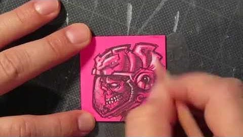 Post It Note Doodling 2