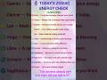 “Your zodiac sign just revealed today’s secret energy… ♈✨”#astrology#horoscope #zodiac#viral#shorts