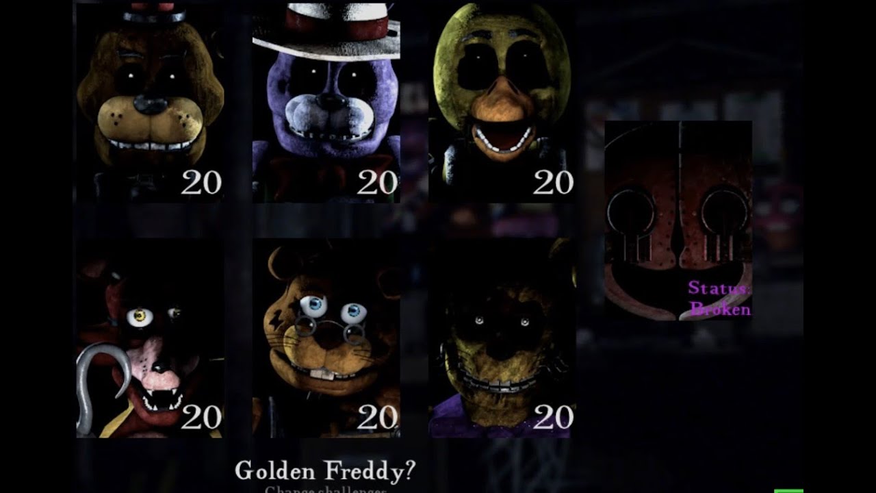 Locked At Freddy's | Golden Freddy?