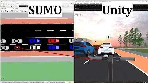 Ride a Scooter in 3D Unity Using SUMO Traffic Data